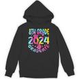 8th Grade Graduate 2024 Graduation Last Day Of School Tie Unisex Hoodie
