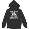 8th Grade Level Complete Graduation 2025 Class Eighth Grade Unisex Hoodie