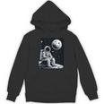 Aesthetic Spaceman Astronaut On The Moon Space Introvert Unisex Hoodie