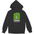 Alien Avoids Humans Sarcastic Introvert Humor Unisex Hoodie