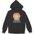 My Alone Time Is For Your Safety Coffee Lover Introvert Unisex Hoodie
