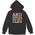 Anti Social Dog Moms Club Introvert Dog Mom Retro Men Women Unisex Hoodie