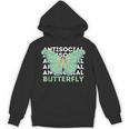 Anti-Social Introvert Butterfly Unisex Hoodie Anti-Social Introvert Butterfly Unisex Hoodie
