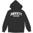Anxiety University Anxious Introvert Tee Unisex Hoodie