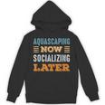 Aquascaping Now Minimal Socializing Introvert Vintage Unisex Hoodie