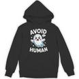 Avoid Humans Cute Kawaii Pastel Ghost Introvert Saying Unisex Hoodie Avoid Humans Cute Kawaii Pastel Ghost Introvert Saying Unisex Hoodie