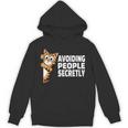 Avoiding People Secretly Cat Introvert Humor Unisex Hoodie Avoiding People Secretly Cat Introvert Humor Unisex Hoodie