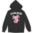 Axolovert Axolotl Humor Salamander Introvert Unisex Hoodie