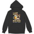 I Like Beer My Dog And Maybe 2 People Introvert Pun Unisex Hoodie I Like Beer My Dog And Maybe 2 People Introvert Pun Unisex Hoodie
