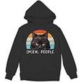 Cat Pun Introvert Anti Social Ew People Kitty Unisex Hoodie Cat Pun Introvert Anti Social Ew People Kitty Unisex Hoodie