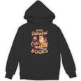 Cat Shirts For Women Book Lover Shirt Cats And Books Unisex Hoodie