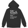 Cat-Trovert Definition Cat Introvert Pet Lover Unisex Hoodie Cat-Trovert Definition Cat Introvert Pet Lover Unisex Hoodie