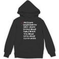 Checklist Kindergarten Class Of 2030 Shirt Graduation Unisex Hoodie