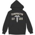 Chiropractor Est 2019 Graduate Chiro Graduation Art Print Unisex Hoodie