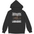 Chocolate Lab Dog Introvert Chocolate Labrador Retriever Unisex Hoodie