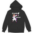 Class Of 2018 Graduation Him Her Unicorn Dabbing Shirt Unisex Hoodie