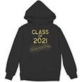 CLASS Of 2021 Gold Bokeh Confetti Fun Graduation Unisex Hoodie