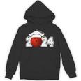 Class Of 2024 Graduation For Him Her Bowling Sports Unisex Hoodie