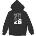 Class Of 2026 High School Senior Graduation Grey Sport Style Unisex Hoodie