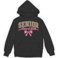 Class Of 2026 Pink Coquette Bow Senior Graduation Unisex Hoodie