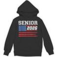 Class Of 2026 Senior Back To School American Flag Graduation Unisex Hoodie