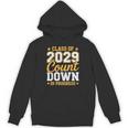Class Of 2029 Count Down Fun First Day 8th Grade Graduation Unisex Hoodie