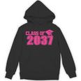 Class Of 2037 Pink Girls Growing Up School Memory Graduation Unisex Hoodie