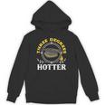 College Masters Degree Graduation Three Degrees Hotter Unisex Hoodie