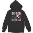 Colorful Proud Grandma 2024 NICU Graduate Baby Graduation Unisex Hoodie
