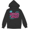 Coquette Pink Bow Senior 2027 Class Of Graduation Unisex Hoodie