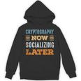 Cryptography Now Minimal Socializing Introvert Vintage Unisex Hoodie Cryptography Now Minimal Socializing Introvert Vintage Unisex Hoodie