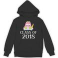 Cute Pink School Owl Class Of 2018 Graduation Unisex Hoodie