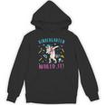 Dabbing Kindergarten Unicorn Graduation Class 2021 Nailed It Unisex Hoodie