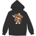 Dabbing Mexican Pizza Dance Food Lover Graduation Unisex Hoodie