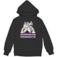 Dabbing Unicorn Kindergarten Graduation Dab Dance Girl Unisex Hoodie