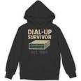 Dial Up Survivor Retro 90s Internet Nostalgia Unisex Hoodie