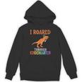Dinosaur Graduation I Roared Through Kindergarten T-Shirt Unisex Hoodie