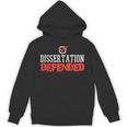 Dissertation Defended Doctorate Doctoral PhD Graduation Unisex Hoodie