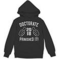Doctorate Degree Graduation Shirt PHinisheD It For Him Her Unisex Hoodie