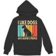 I Like Dogs And Maybe 3 People Introvert Unisex Hoodie