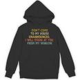 Don't Come To My House Unannounced Introvert Introverted Unisex Hoodie