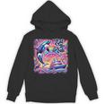 EAT THE RICH 90S NOSTALGIA WHALE ORCA YAHCT RETRO Unisex Hoodie