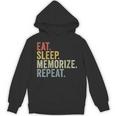 Eat Sleep Memorize Repeat Memory Unisex Hoodie
