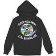 Elder Millennials Embracing 90s CDs Nostalgia Vibes Unisex Hoodie Elder Millennials Embracing 90s CDs Nostalgia Vibes Unisex Hoodie