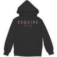Esquire Est 2025 Women Attorney Lawyer Law School Graduation Unisex Hoodie