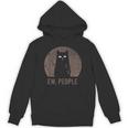 Ew People Introvert Cat Meow Cat Lover Men Women Kids Unisex Hoodie