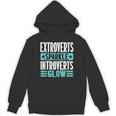 Extroverts Sparkle Introverts Glow Introvert Unisex Hoodie