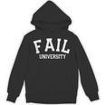 Fail University School College Joke Humor Graduation Unisex Hoodie