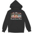 Flourish Dream Thrive Floral Books For Book Lovers Unisex Hoodie