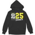 Football Senior Night Football Senior 2025 Graduation 55 Unisex Hoodie